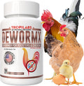 Tropilabs Farmalab Natural Dewormer front view of supplement bottle