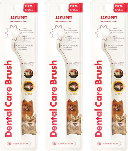 JAYU PET Dental Care Brush with Soft Bristles 1ea | Dog Toothbrush, Cat Toothbrush, For Kitten and Small Dogs, Removes Old Plaque and Tartar, Easy Cleaning - Image 11