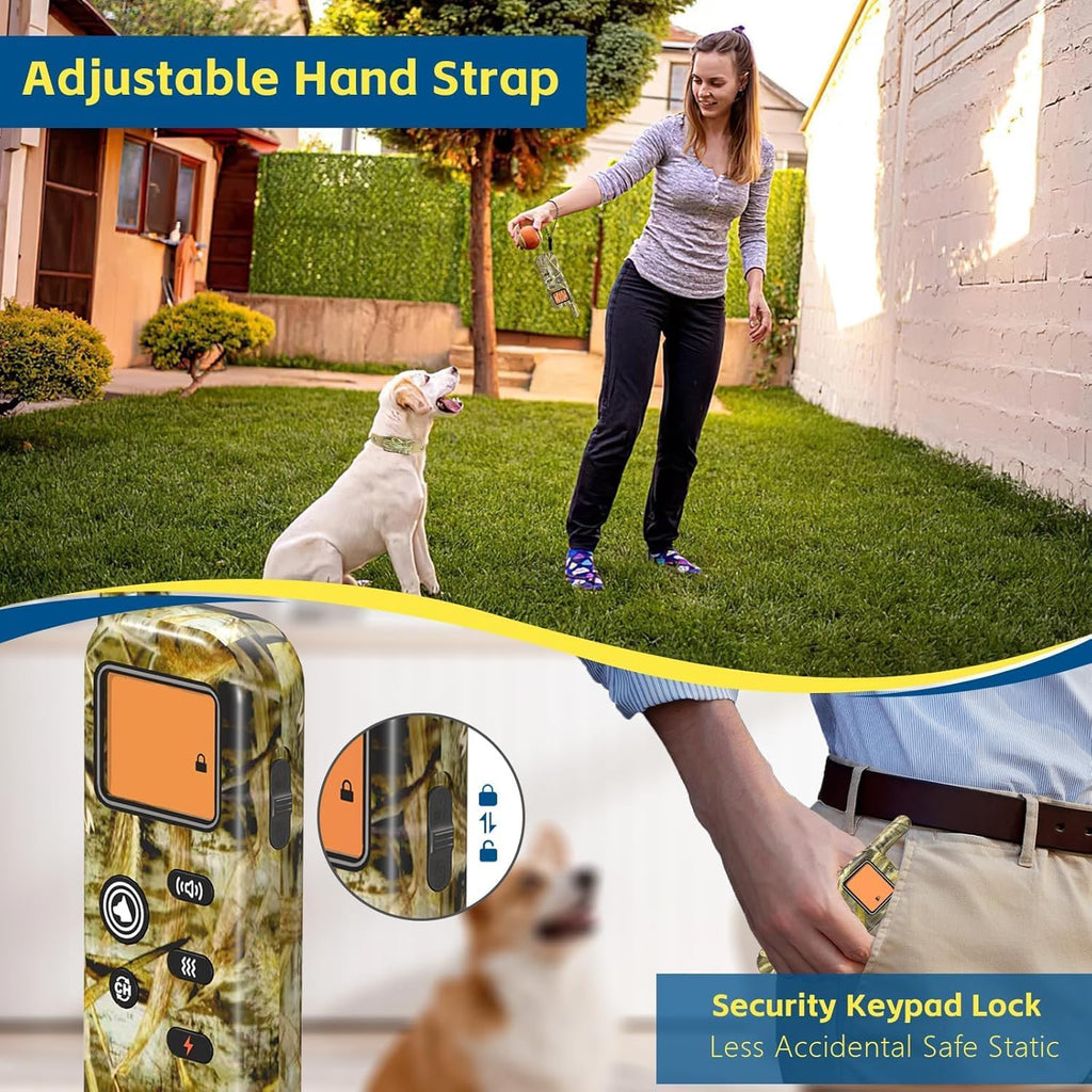 Rechargeable pet containment collar system pack including test lights and charging accessories for boundary setup.