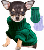 Underbelly side view of the small breed pet pullover showing comfortable leg cutouts