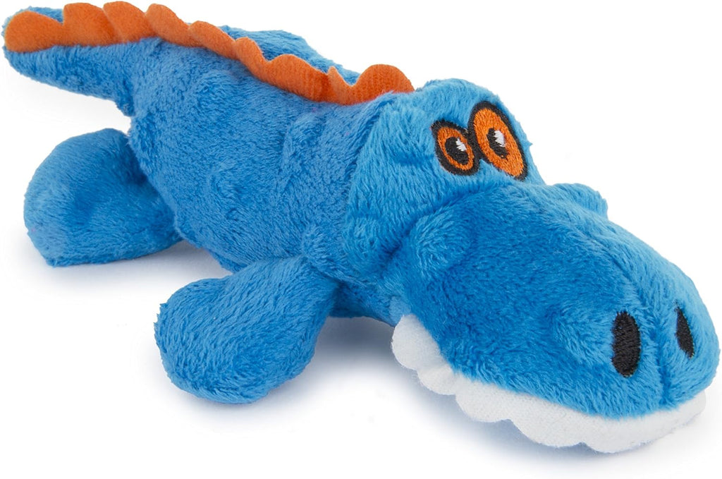 goDog Gators Squeaky Plush Dog Toy with Chew Guard Technology, Durable Fabric & Squeaker for Active Play, Pink, Large - Image 10