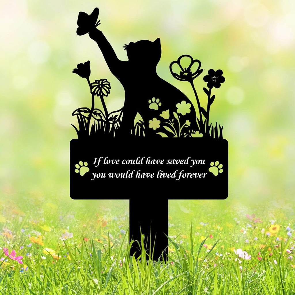HEGANITS pet loss tribute plaque packaging and product dimensions