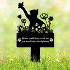 HEGANITS pet loss tribute plaque packaging and product dimensions