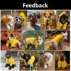 Morezi weatherproof puppy coat zip closure adjustment