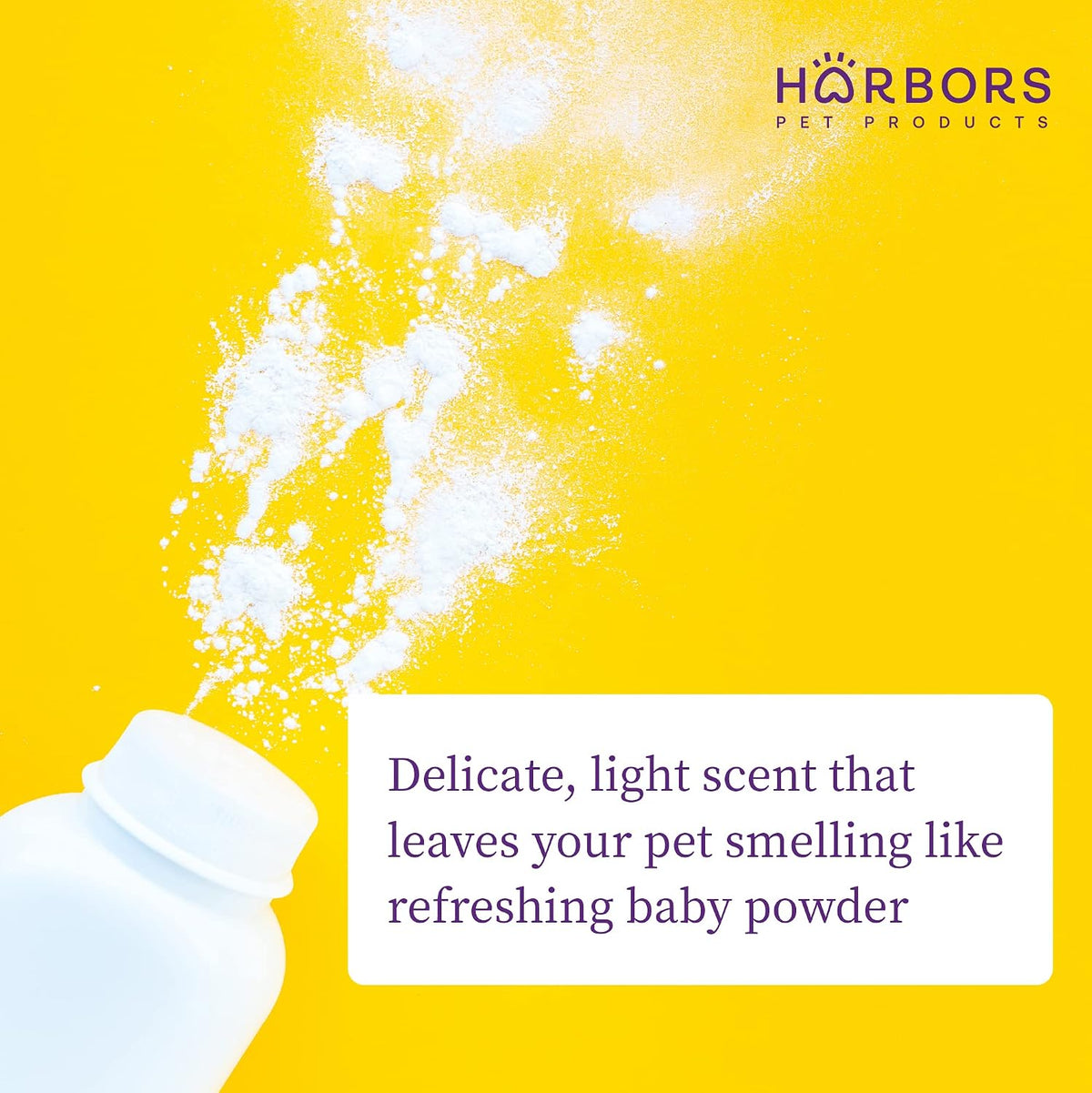Harbor's Pet Cologne eight fluid ounce bottle showcasing natural grooming ingredients.