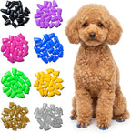 zetpo Dog Nail Caps & Claw Caps (100 pcs) - Anti Slip Dog Toe Grips & Covers for Hard Floors - Instant Traction & Mobility Support for Senior Dogs - Stops Scratches & Reduces Floor Noise (XL) - Image 13