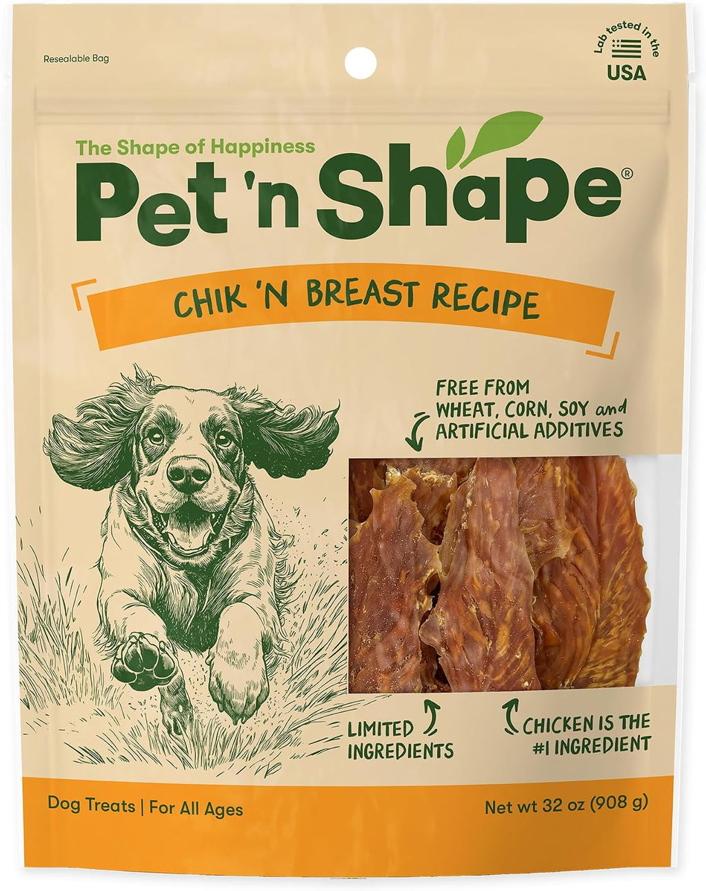 Pet 'n Shape Chik 'n Breast Jerky Dog Treats - 1 Pound - Image 11