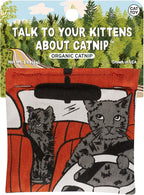 Blue Q Meet The Zoomies Catnip Toys - Durable Cat Toys for Biting, Premium USA-Grown Organic Catnip, Pet Supplies, 100% Silk-Screened Cotton Pouch w/Funny Kitty Graphics, Cat Birthday Gift - Image 12