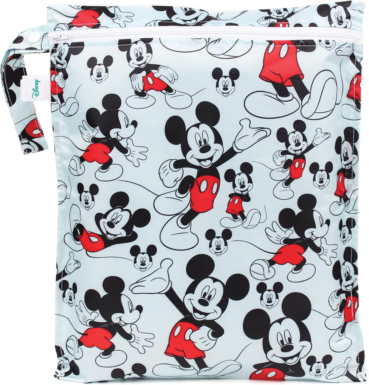 Bumkins Disney Mickey Mouse waterproof wet bag front view