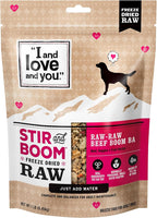 I And Love And You beef recipe freeze dried raw chunks