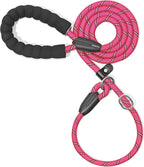 iYoShop Durable Slip Lead Dog Leash with Padded Handle and Highly Reflective Threads, No Pull Dog Training Leash, (1/2" x 6 FT, Black) - Image 14