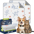 Washable Dog Pee Pads - Absorbent Reusable Puppy Training Pads, Waterproof Leak - Proof & Non - Slip for Crate Whelping Potty Training 48x48 (Pack of 2) - Image 10