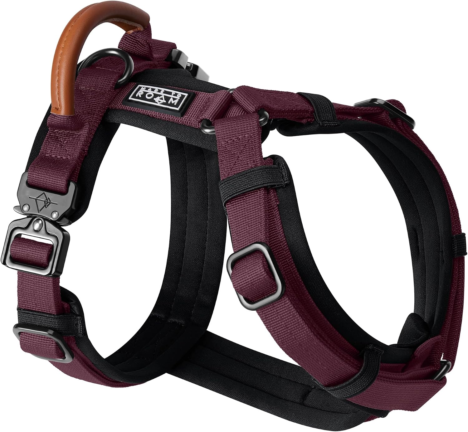 Made To Roam Premium Explorer Harness in Vermont Weekends front view