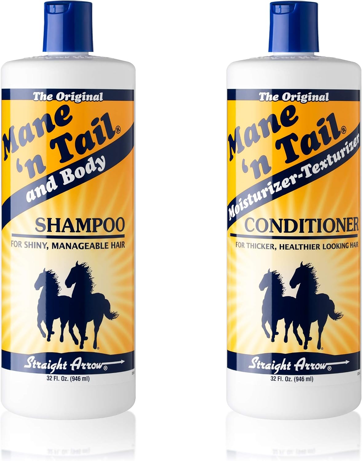 Mane 'n Tail Shampoo and Conditioner Combo Set front view 32 Ounce bottles
