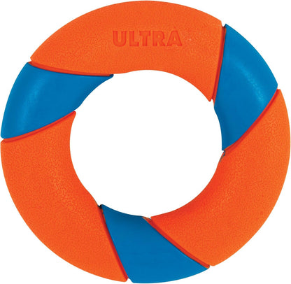 Chuckit! Ultra Ring next to compatible Ring Chaser launcher