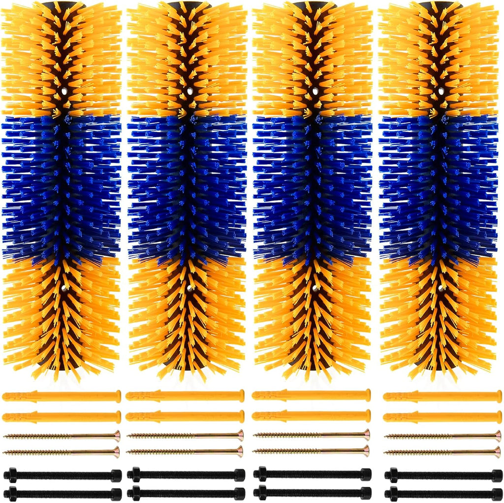 Cjfarms.in livestock scratching brush front view for cow grooming