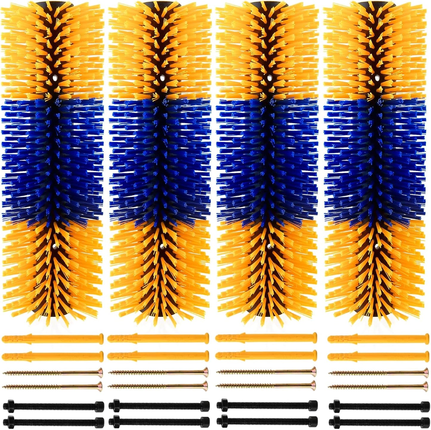 Cjfarms.in livestock scratching brush front view for cow grooming