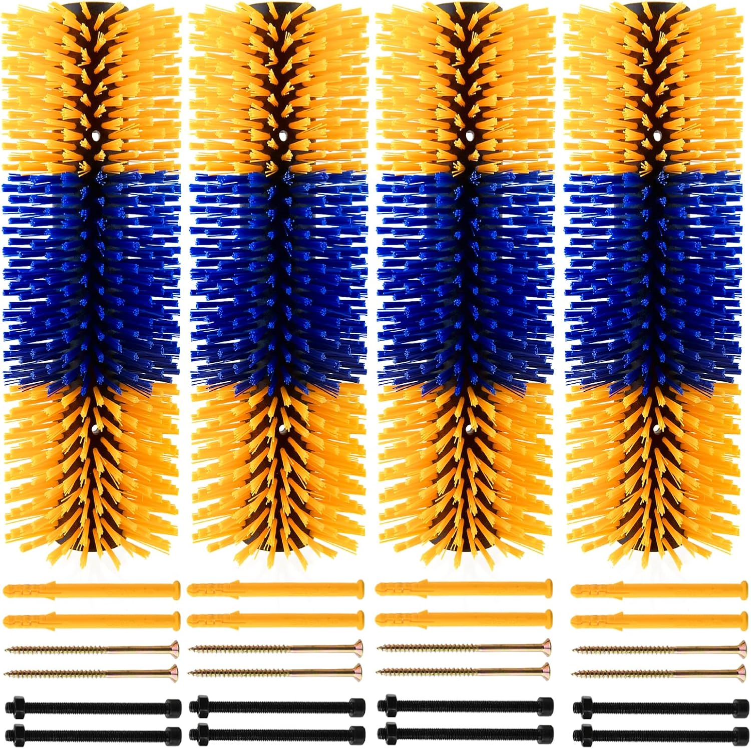 Cjfarms.in livestock scratching brush front view for cow grooming
