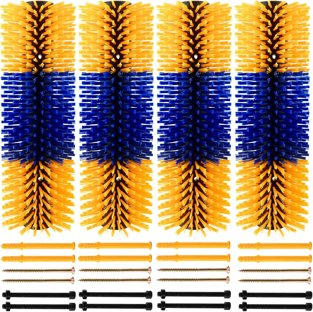 Cjfarms.in livestock scratching brush front view for cow grooming