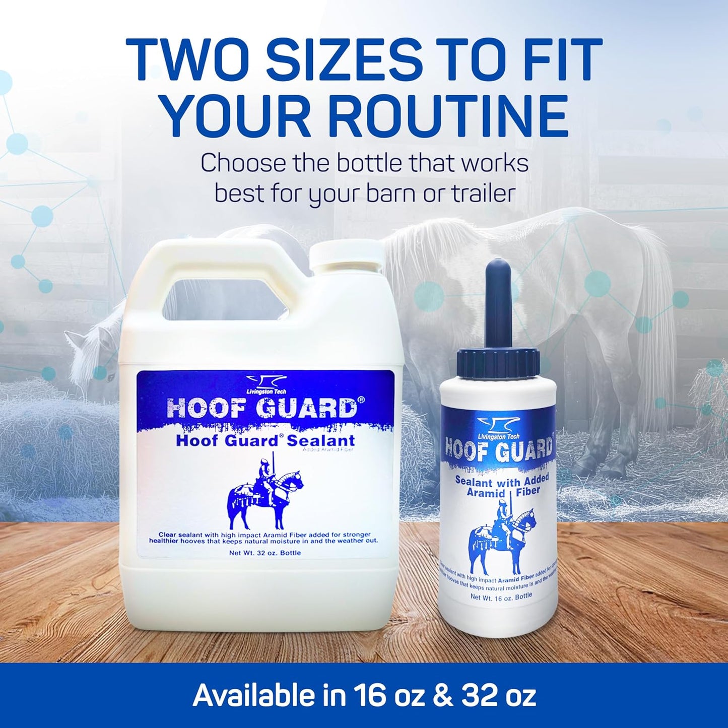 Equine hoof protectant barrier against thrush and moisture damage