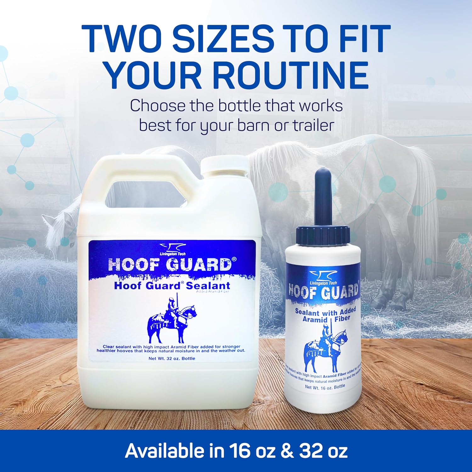 Equine hoof protectant barrier against thrush and moisture damage