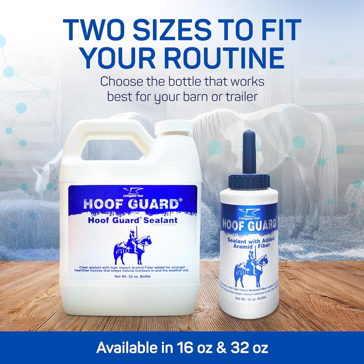 Equine hoof protectant barrier against thrush and moisture damage
