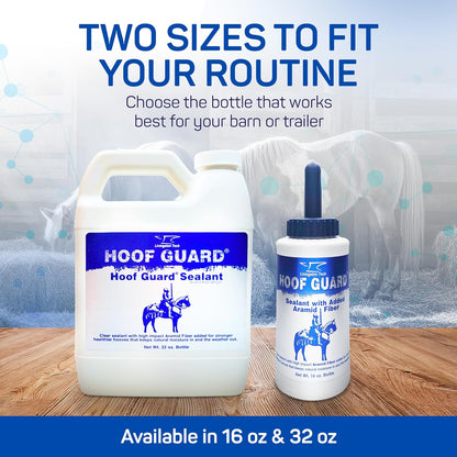 Equine hoof protectant barrier against thrush and moisture damage