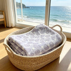 Cozy 20 by 30 inches cat blanket spread inside a pet crate.