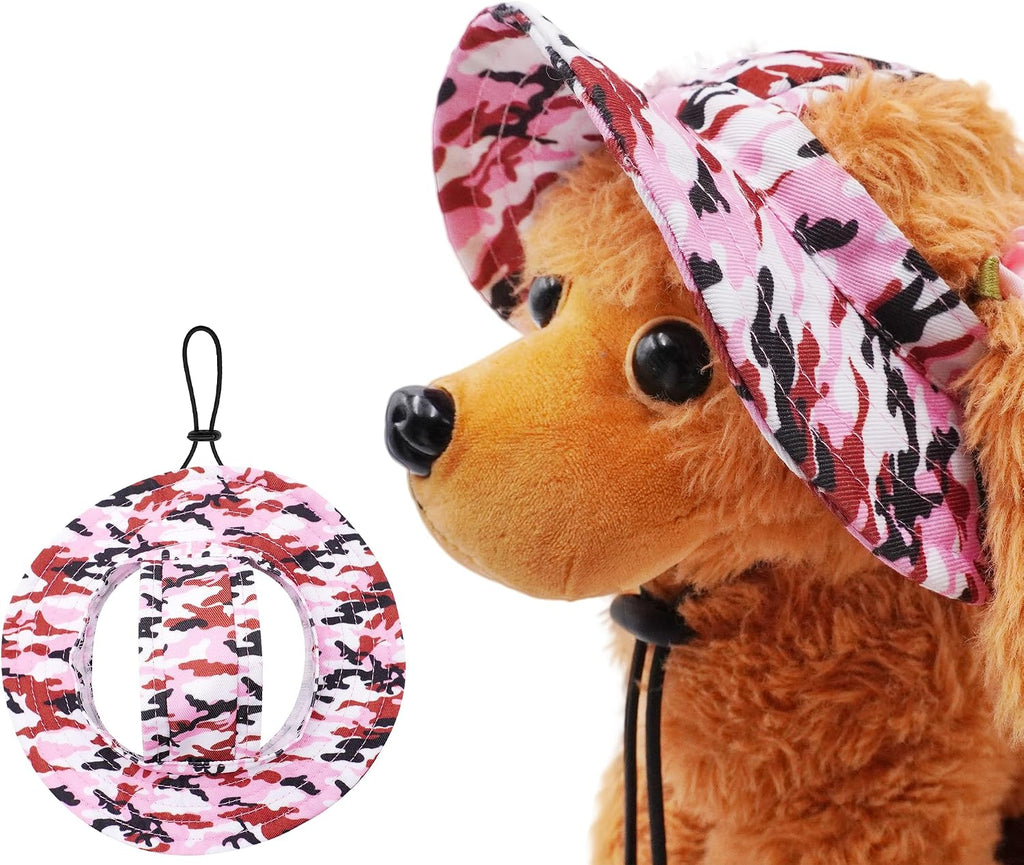 Detailed texture of polyester fabric on pet cap