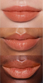 Authentic e.l.f. O Face lipstick bullet closeup showcasing its rich pigmentation and texture