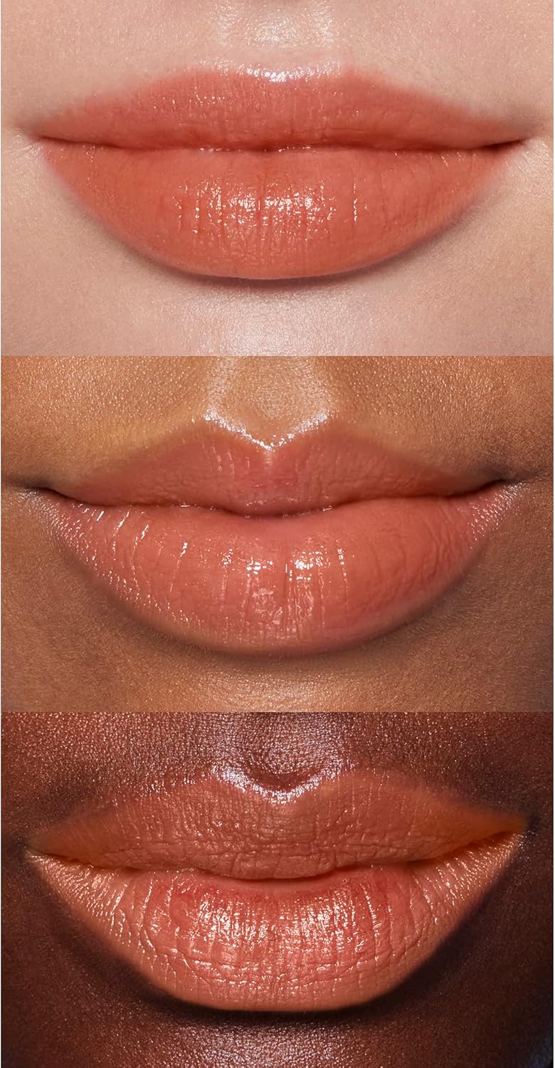 Authentic e.l.f. O Face lipstick bullet closeup showcasing its rich pigmentation and texture