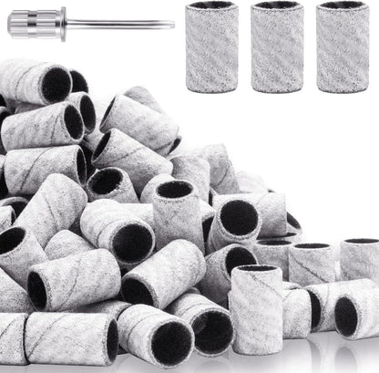 Bleswin 240 grit nail sanding bands packaging front view