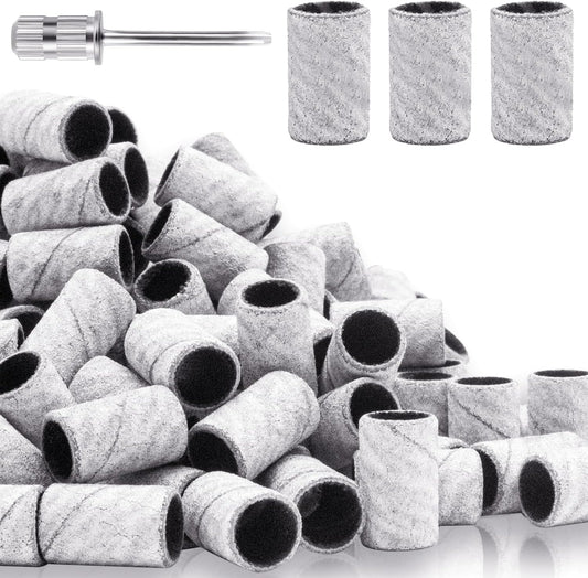 Bleswin 240 grit nail sanding bands packaging front view