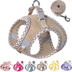 Petank Dog Harness for Small Medium Dogs No Pull, Puppy Harness and Leash Set, Step in Dog Harness for Walking, Running, Training, Small Dog Vest (Pink, XXS) - Image 11