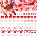 Sinyanail AQNJC nail charms front view of the complete 300 pieces set