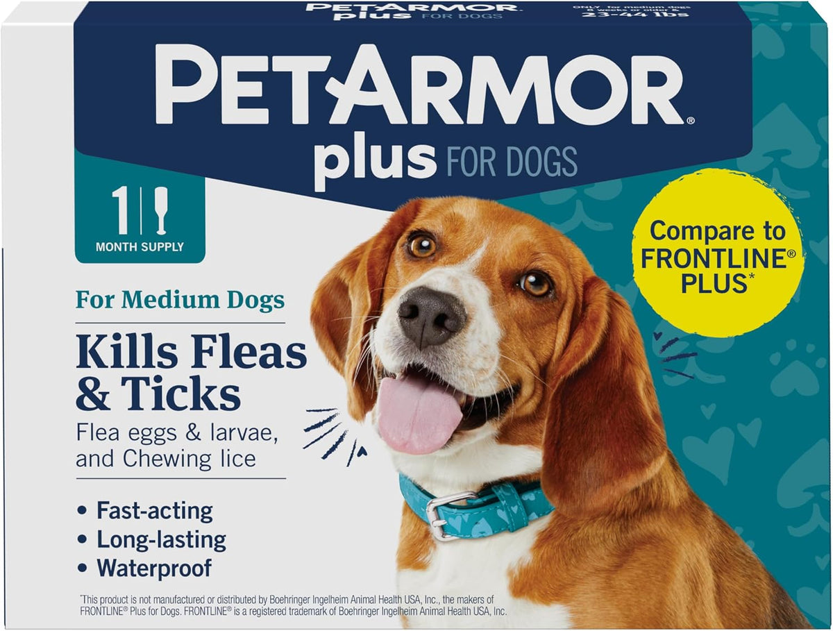 PetArmor Plus Flea and Tick Prevention for Dogs, Small Dog Flea and Tick Treatment, 1 Dose, Waterproof Topical, Fast Acting (5-22 lbs) - Image 12