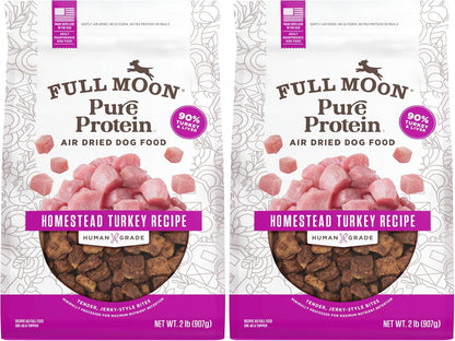 Full Moon Pure Protein Air Dried Dog Food | Homestead Turkey Recipe 2lb - Image 10