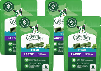 Greenies Dog Treats,Veterinarian-Recommended Natural Dental Dog Treats,Large Size,Sweet Potato Flavor,36 oz,24 Count (Pack of 2) - Image 15