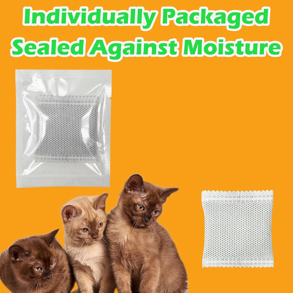 Premium pet odor control filter replacement pack for indoor feline litter tray maintenance.
