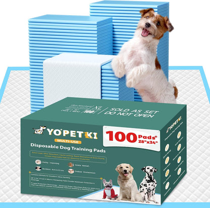 60 Count Extra Large Dog Pee Pads 28" x 34", Super Absorbent X-Large Puppy Pads Disposable Dogs Training Pads, Quick Drying Leak-Proof Dog Potty Pads for Doggies Puppies - Image 11