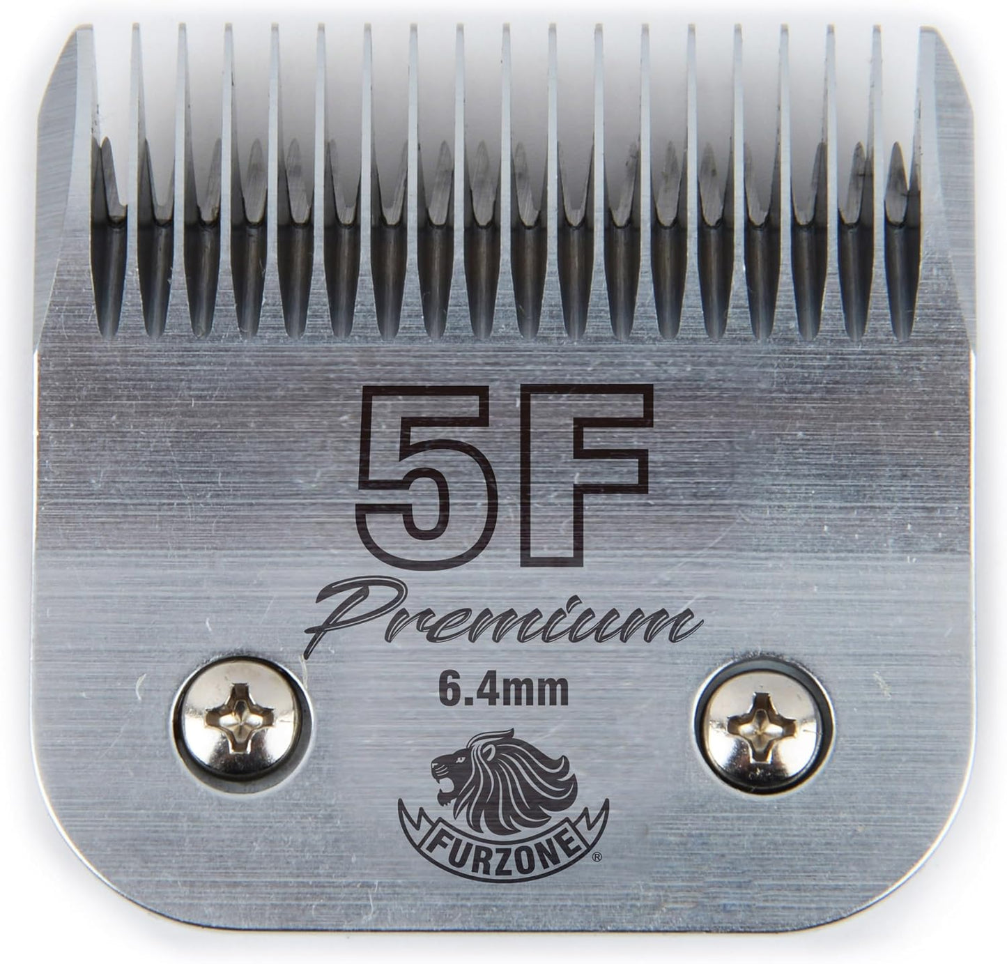 Furzone heavy duty animal grooming blade showing precision cutting teeth layout