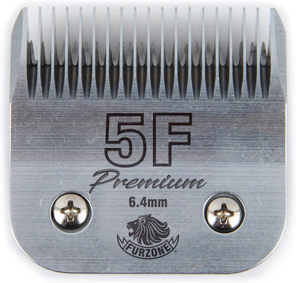 Furzone heavy duty animal grooming blade showing precision cutting teeth layout