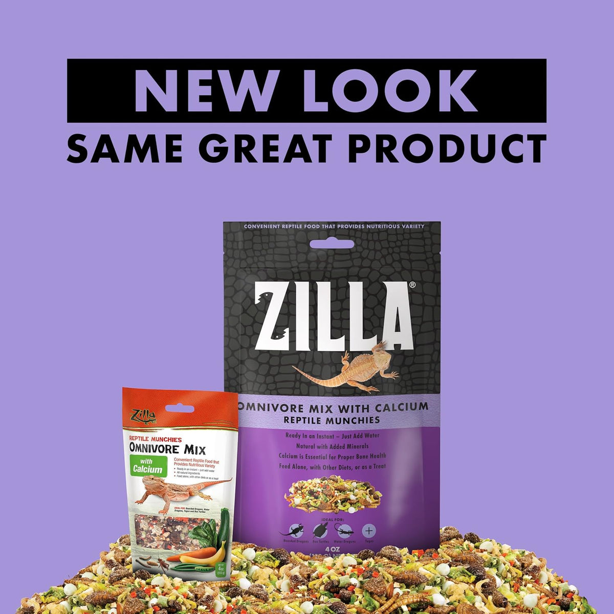 Zilla omnivore mix product lifestyle presentation