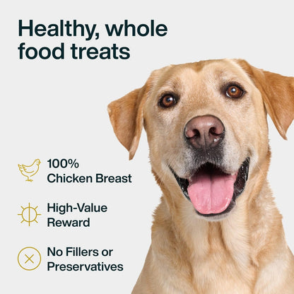 JustFoodForDogs 5 ounce bag of healthy chicken snacks