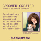 Bloom Groom Poof Powder 1.52 ounce bottle size comparison