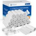 LotFancy Gauze Rolls 24 count front view showing premium medical packaging.