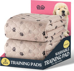 Super Absorbent Washable Pee Pads for Dogs - 2-Pack Superior Reusable Puppy Pads Pet Training Pads -100% Waterproof Dog Pee Pad Protects Against Urine Leakage Non-Slip Grip Prevents Slipping& Bunching - Image 14