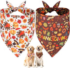 SZEE 4th of July Dog Bandanas 2 Pack, Patriotic Dog Bandanas, American Flag Pet Scarf with Star Pattern, Reversible Triangle 4th of July Pet Scarf for Independence Day Decorations (Large) - Image 13