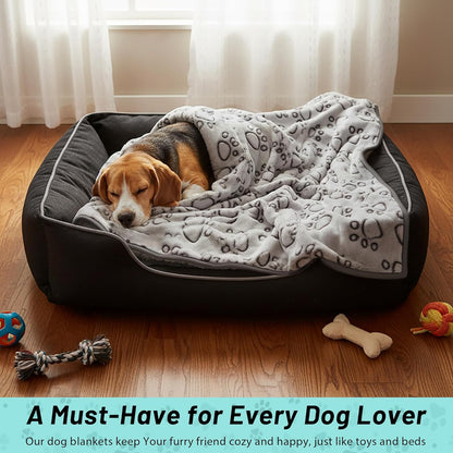 Medium size grey cat blanket spread inside a pet travel crate