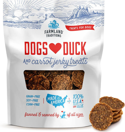 Farmland Traditions Filler Free Dogs Love Turkey & Sweet Potato Premium Jerky Treats for Dogs, 1 lb. Bag - Image 9